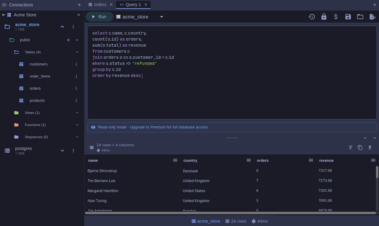 Screenshot of PG_Orbit